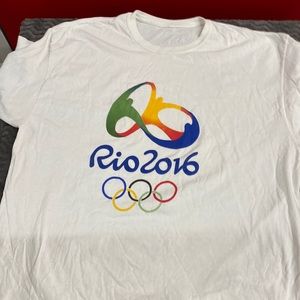 2016 Rio graphic logo T-shirt size 2 XL tag was Removed